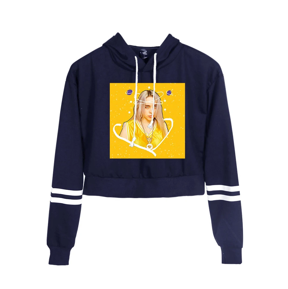 Новое поступление, толстовки с капюшоном Billie Eilish для женщин, пикантные весенне-осенние хлопковые уличные толстовки Harajuku Billie Eilish для девочек