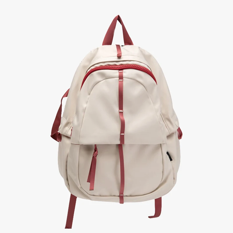 Schoolbag Female College Student Trip Backpack Special-Interest Design Computer Bag Contrast Color Student Backpack