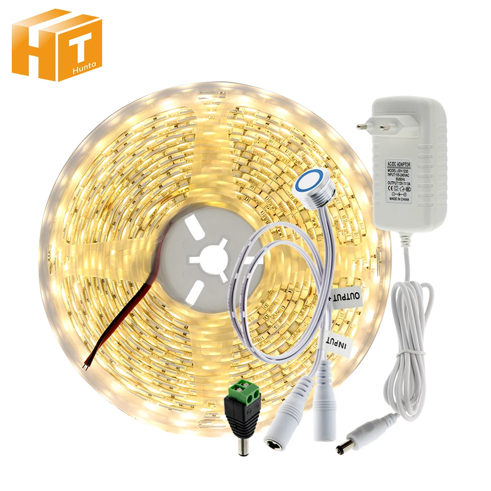 Pir Motion/бесступенчатый сенсорный диммер СВЕТОДИОДНЫЙ светильник 5050 светодиодный