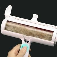 pet hair remover roller reusable lint sticking roller 2 way removing cat dog hair from furniture sofa carpets cleaning brush