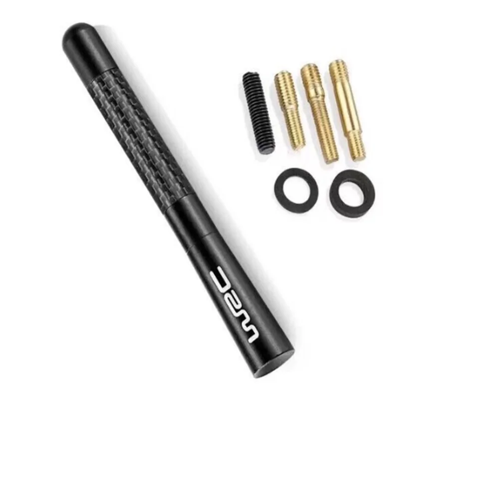 

car Carbon Fiber Short Radio Antenna For KA Territory FLEX Transit Super Duty Atlas F-150 F250 F350 F450