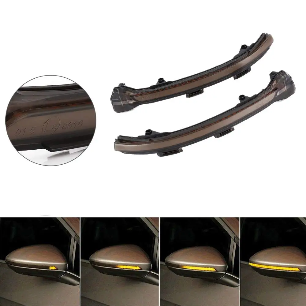 

For VW Golf 7 MK7 7.5 7 GTI R Gtd Car Dynamic Turn Signal Led Rearview Mirror light Indicator Turn Signal Side Mirror Lights