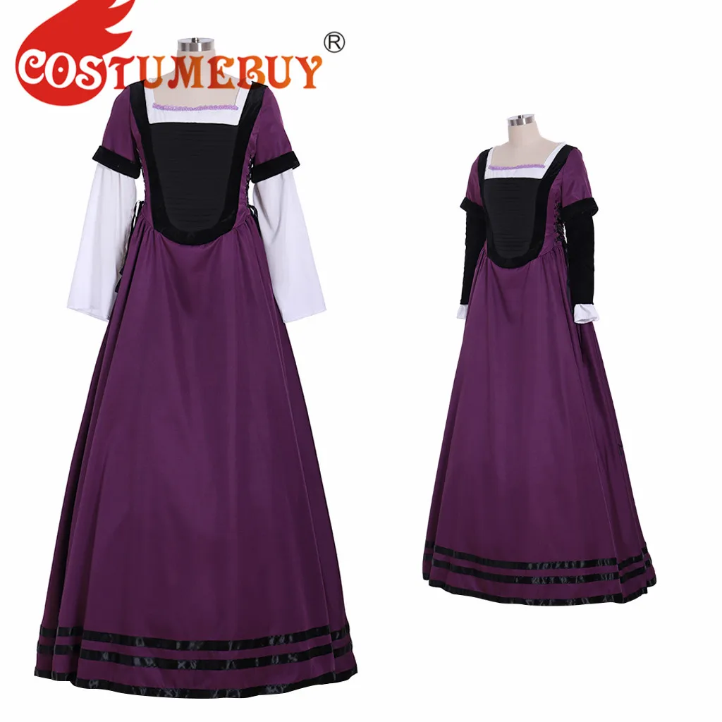 

CostumeBuy, платье для взрослых женщин, викторианская красавица, средневековое платье с боковой шнуровкой в стиле ренессанса, костюм L920
