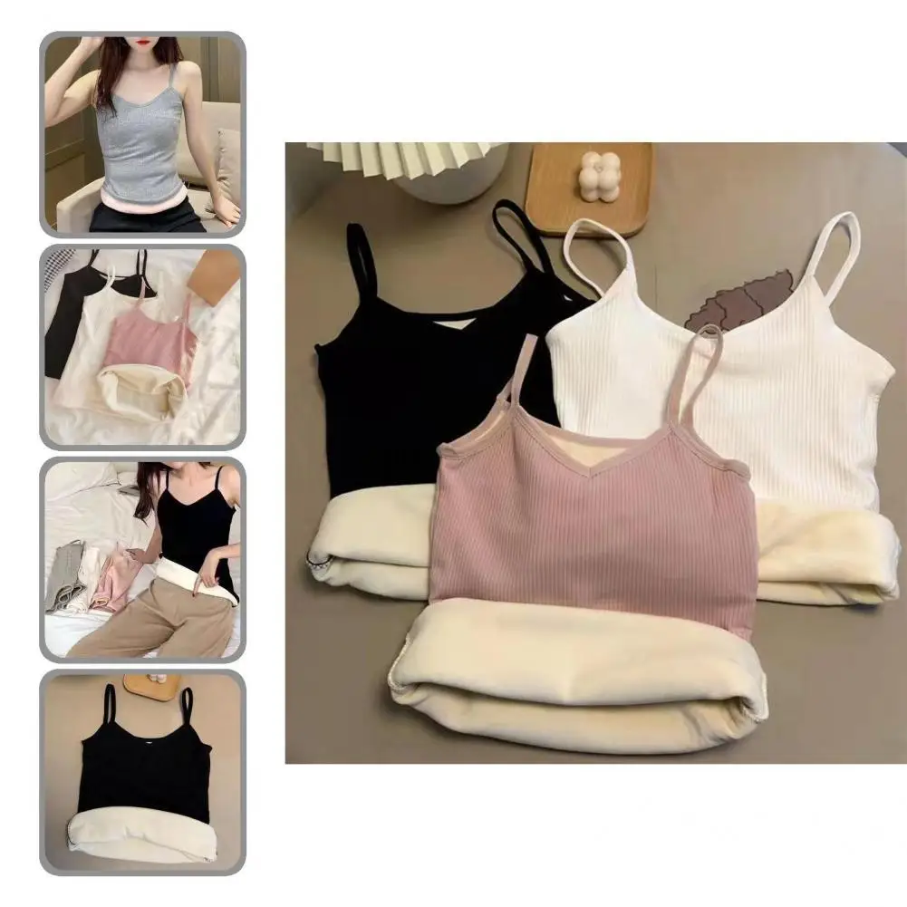 

Универсальный популярный облегающий эластичный зимний жилет, осенне-зимняя кофта, топ с V-образным вырезом для сборки