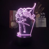 blood c saya kisaragi japanese anime 3d night light bluetooth control for bright base dropship color changing table baby present