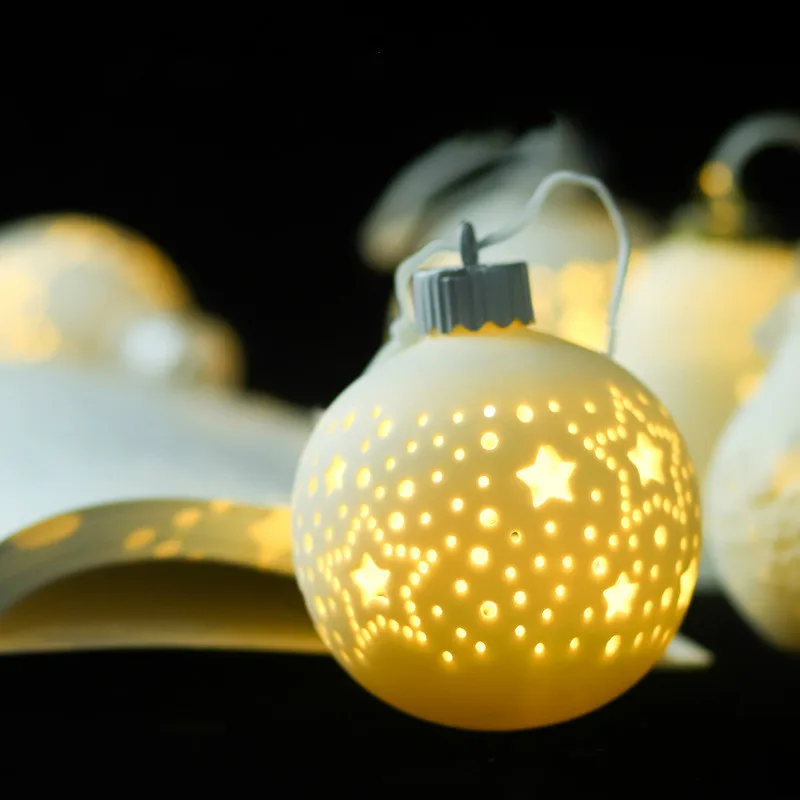 Полый ночной светильник керамический ночник современный простой домашний декор