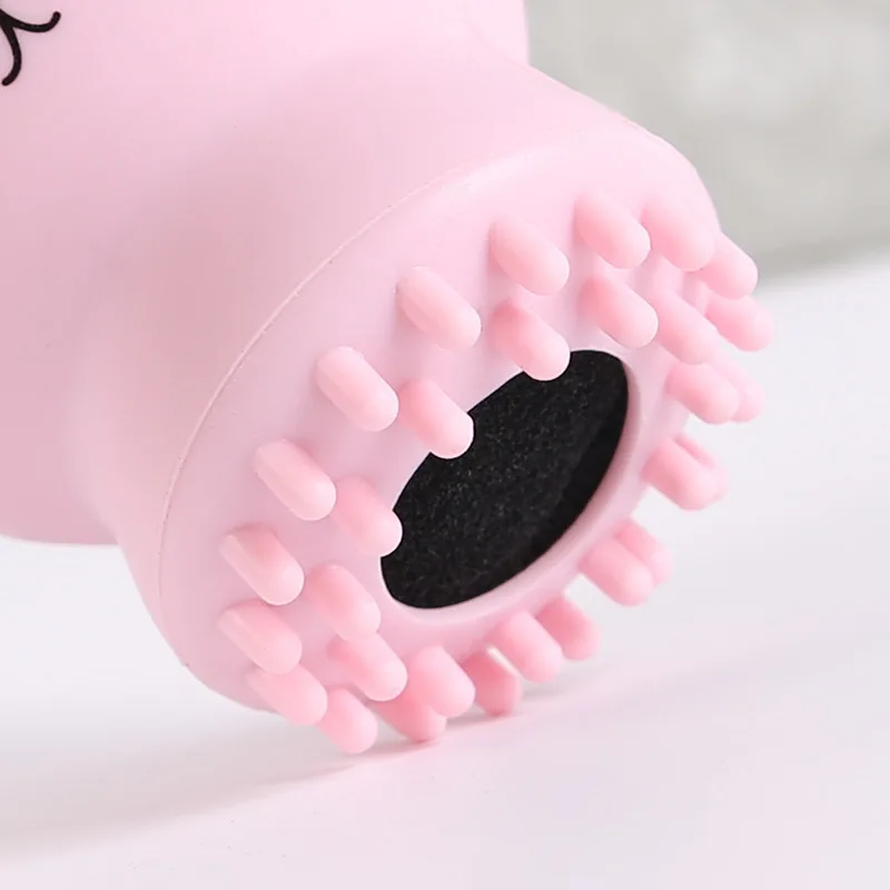Силиконовая Очищающая щетка для лица 1 шт. красоты глубокое очищение пор