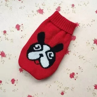 

Hot Sale Winter Cartoon Dog Clothes Warm Christmas Sweater For Small Dogs Pet Clothing Coat Knitting Crochet Cloth Jersey Perro
