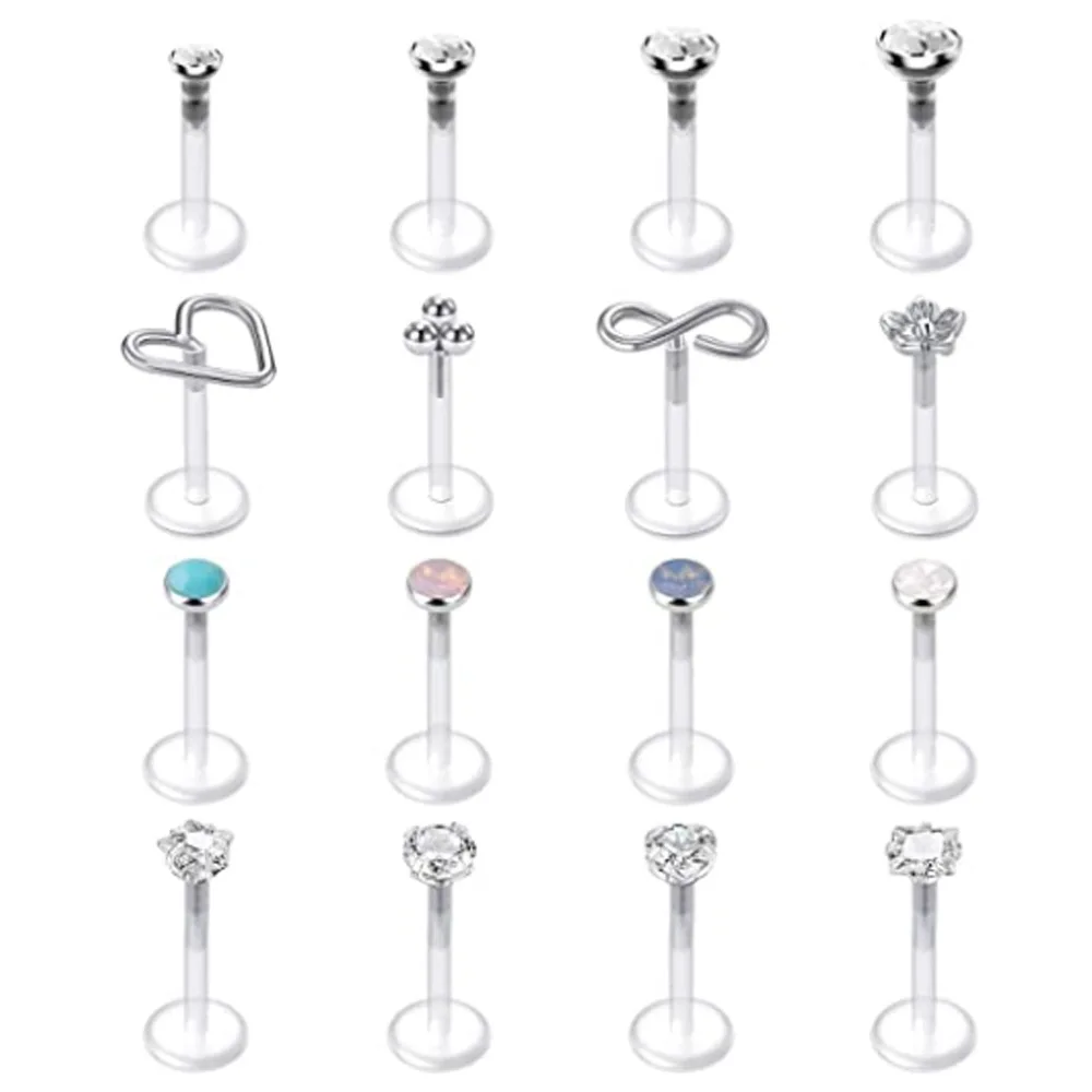 1 шт. набор для пирсинга губ и 16 г|Украшения тела| |