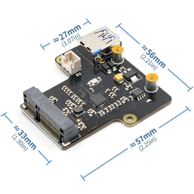 Raspberry Pi X850 Msata Ssd диск плата расширения поддерживает 1 ТБ Usb 3,0