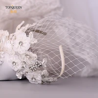 topqueen s358 ws birdcage veil tiara bridal hair accessories veil hat head hoop wedding headbands headwear bridal headpiece