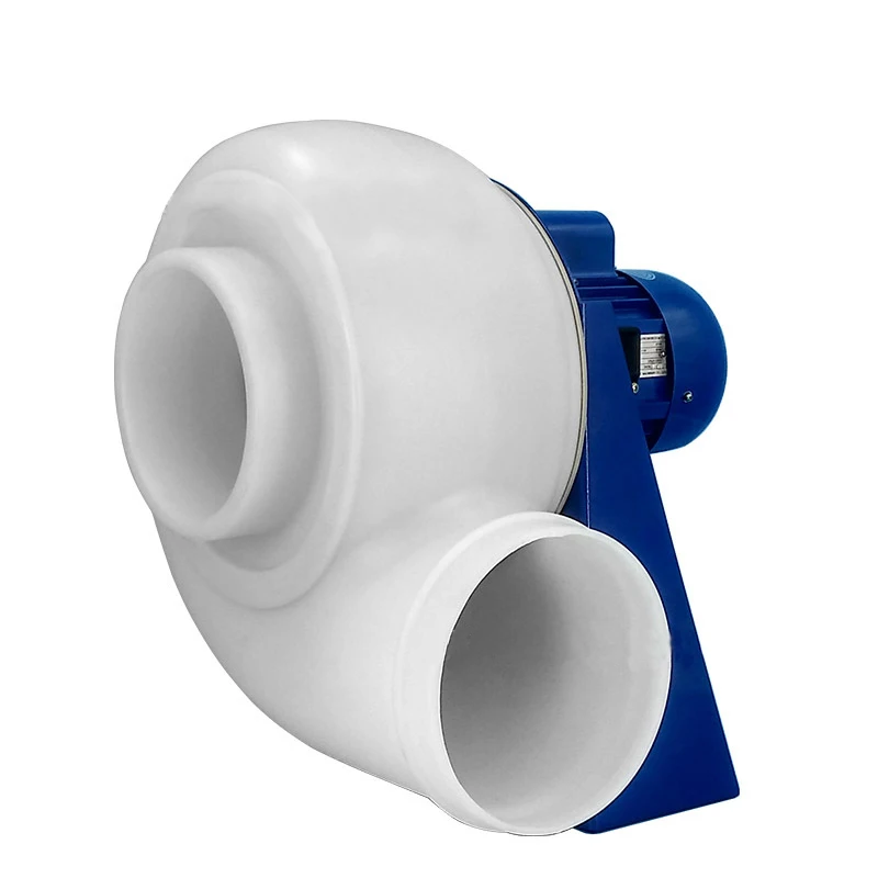 Вытяжной вентилятор 220 В полипропиленовый пластик устойчивый к коррозии щелочам
