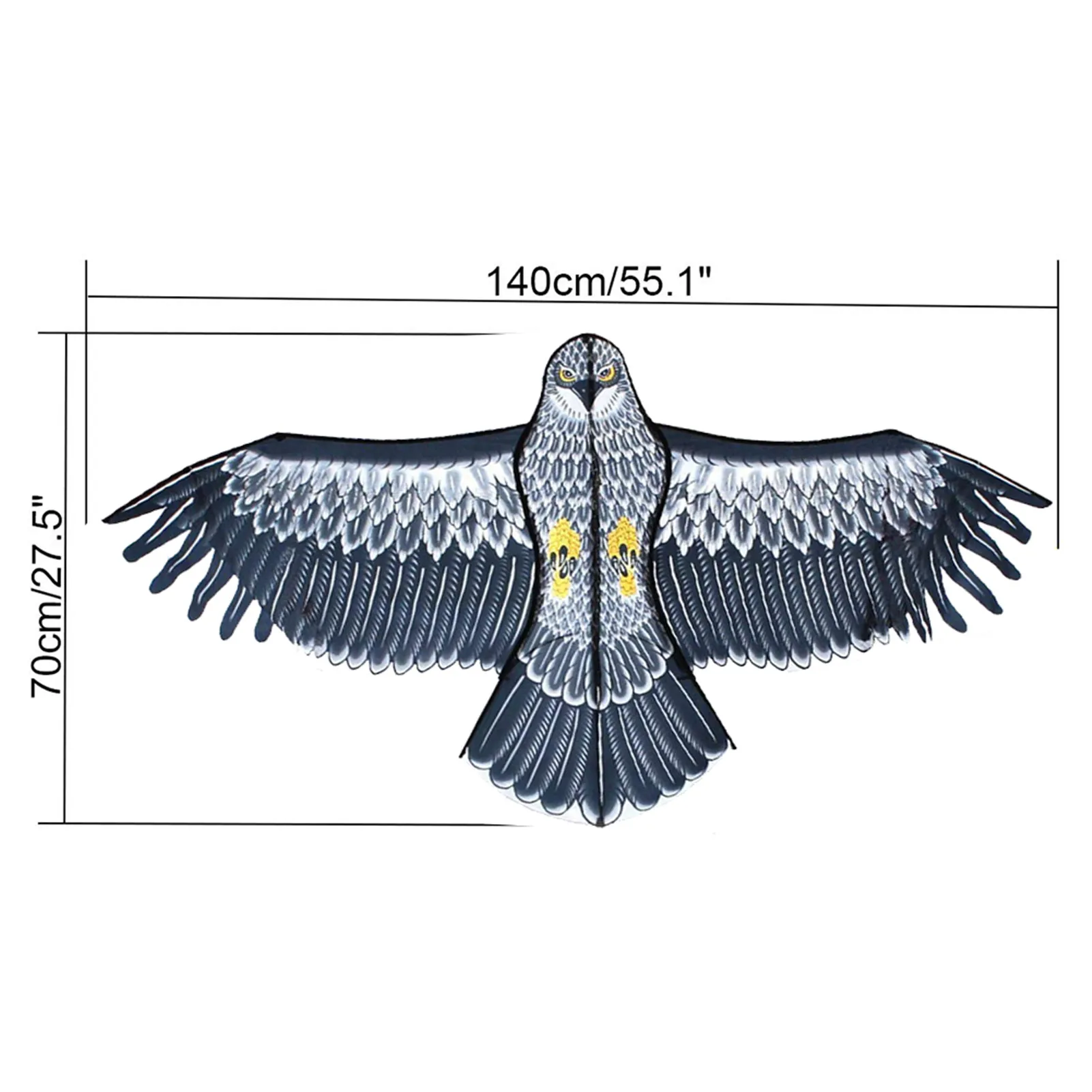 

Bird Scarer Drive Bird Kite Repellent Hanging Eagle Flying Bird Scarer Garden Decoration Portable Flying Bird Garden Decoration