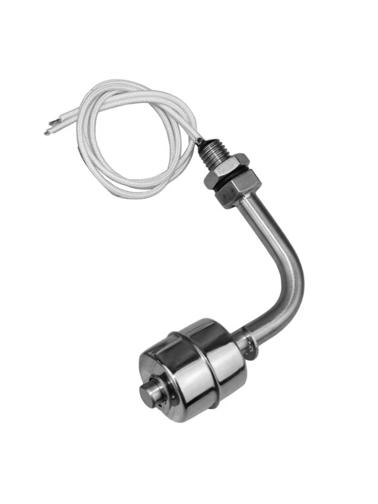 

304 Stainless Steel Double Ball Float Switch 90 Degree Liquid Level Switch Controller Contactor Sensor 220V