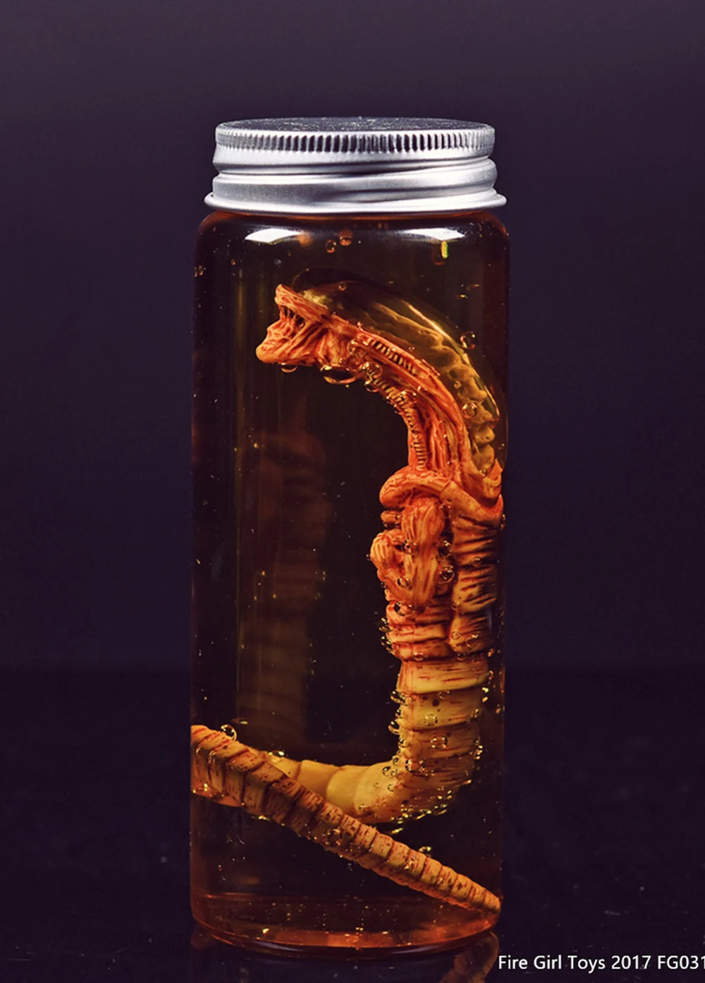 

Facehugger Set Chestburster set 1/6 Scapredator Alien Predator Alien Larva Face Bug Culture Tank Set For 12" action figure