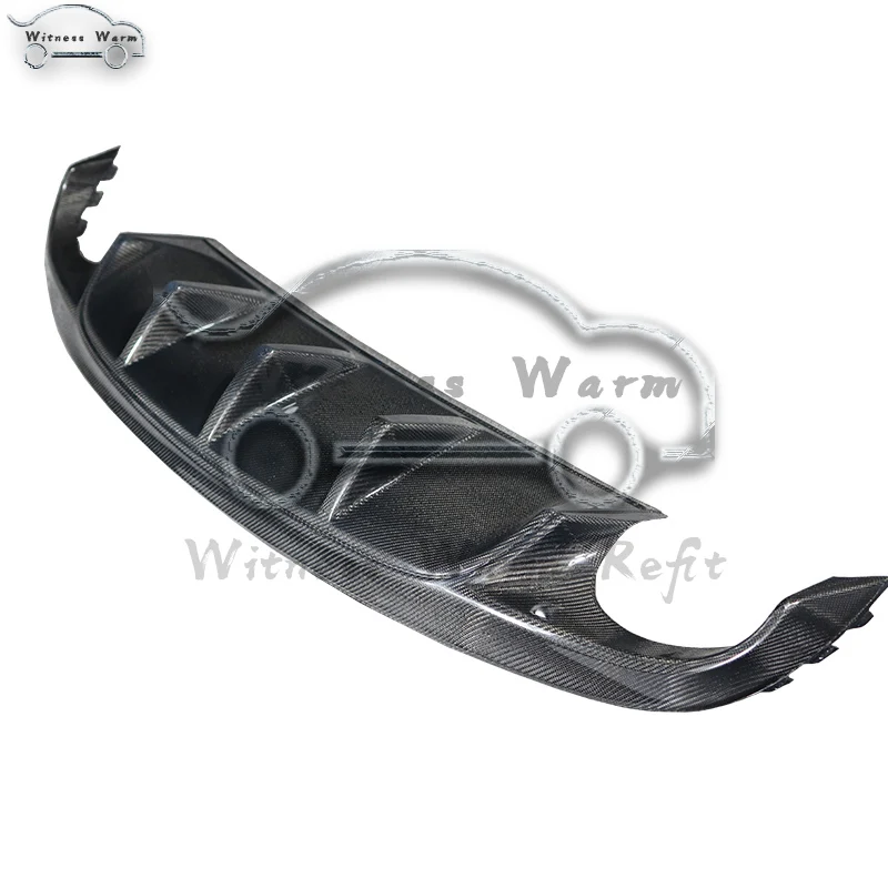 Углеволокно/FRP автомобильный диффузор губа на задний бампер Защита подходит для