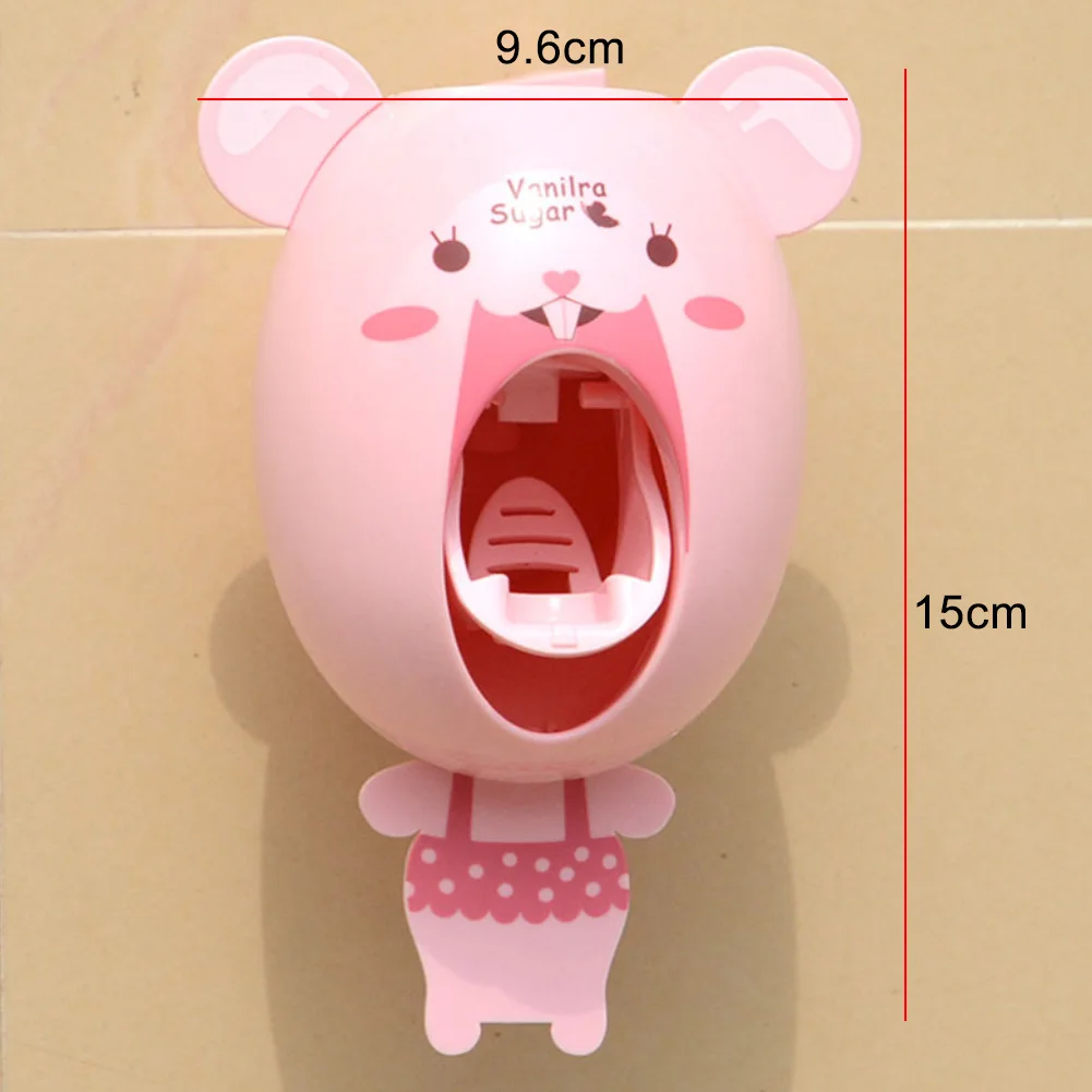 

Cartoon Animal Household Bathroom Automatic Toothpaste Dispenser Holder Supply Toothpaste Squeezers Bathroom supplies