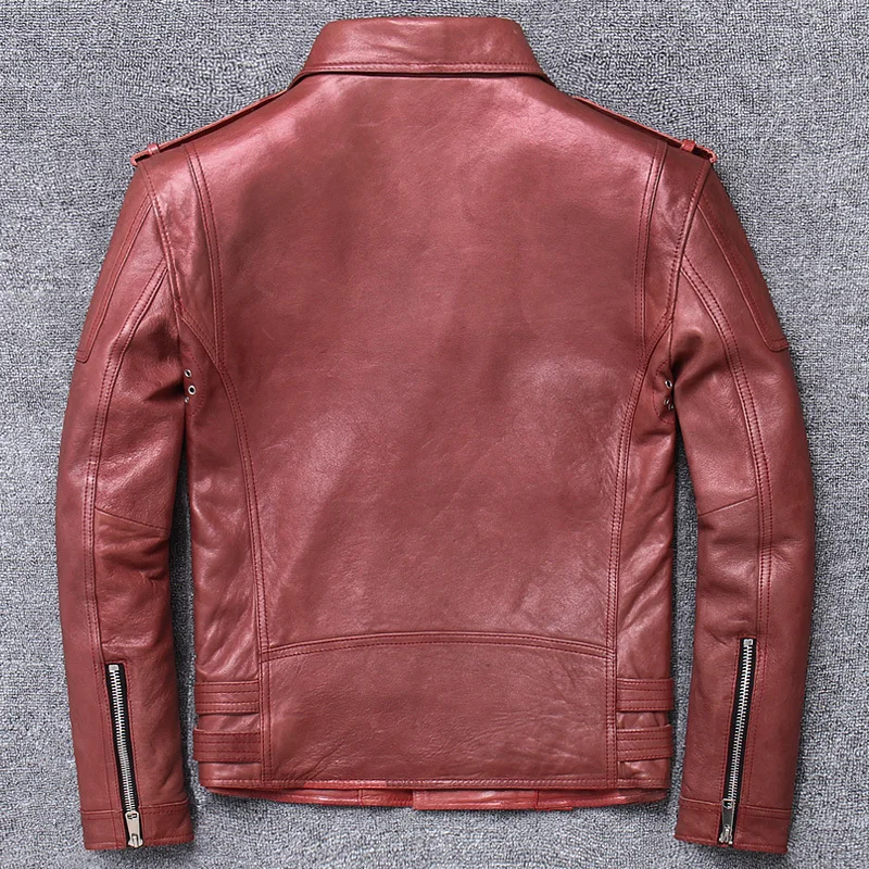 Куртка мужская из натуральной овечьей кожи на осень/зиму | Мужская одежда