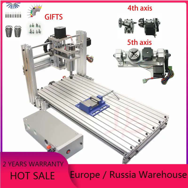 DIY мини фрезерный станок с ЧПУ маршрутизатор 3020 Pcb 400 Вт Резьба по дереву 3040