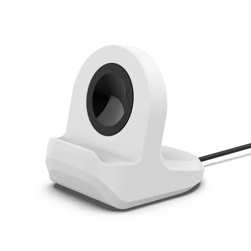 

Universal Silicone Charge Stand Holder Dock for -Samsung -galaxy watch 3 R840 R850 active 1/2 SM-R500 SM-R820 SM-R830