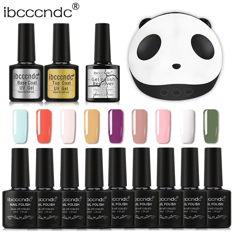 Набор для маникюра с УФ лампой 36 Вт СВЕТОДИОДНЫЙ сушки гель лака ногтей