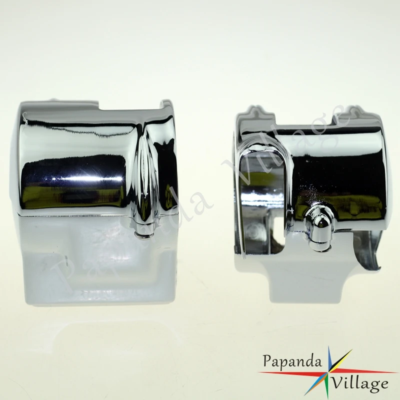 Мотоциклетный хромированный алюминиевый левый правый руль переключатель Корпус