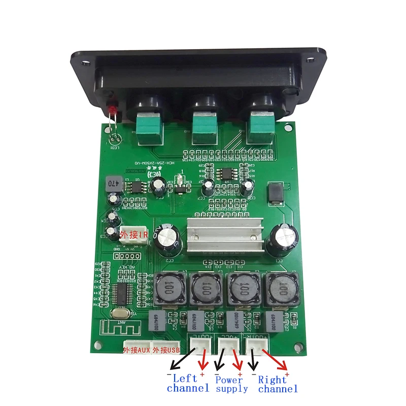 1 шт. Плата усилителя Tenghong TPA3116D2 Bluetooth 5 0 2*50 Вт|Усилители мощности| |