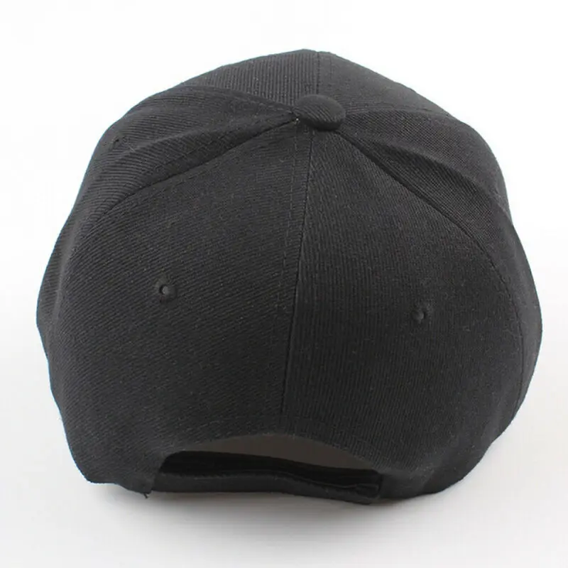 

Men Women Plain Curved Sun Visor Baseball Cap Hat Solid Color Fashion Adjustable Caps