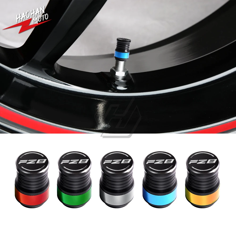 

For Yamaha FZ8 FZ8N Fazer Rim Motorcycle Accessories Vehicle Wheel Tire Valve Stem Cap Cover