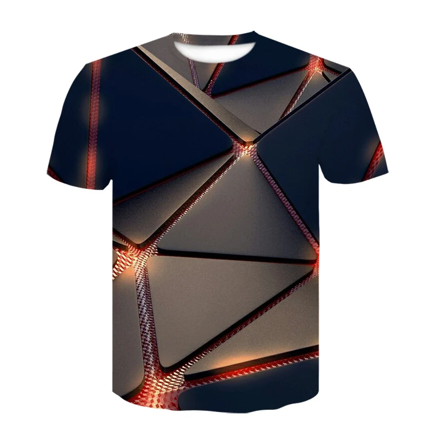 

Summer 2021 3D T Shirt Men Streetwear Casual Printed Short Sleeves Fashion Comfort Funny T Shirt Polyester T-Shirt