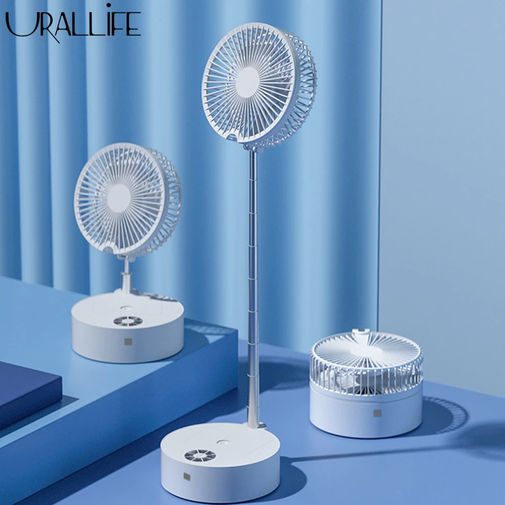 

Uareliffe Wireless Folding Air-Conditioning Fan Purification Humidification Fan Summer Cooler With Remote Control Desktop Fan