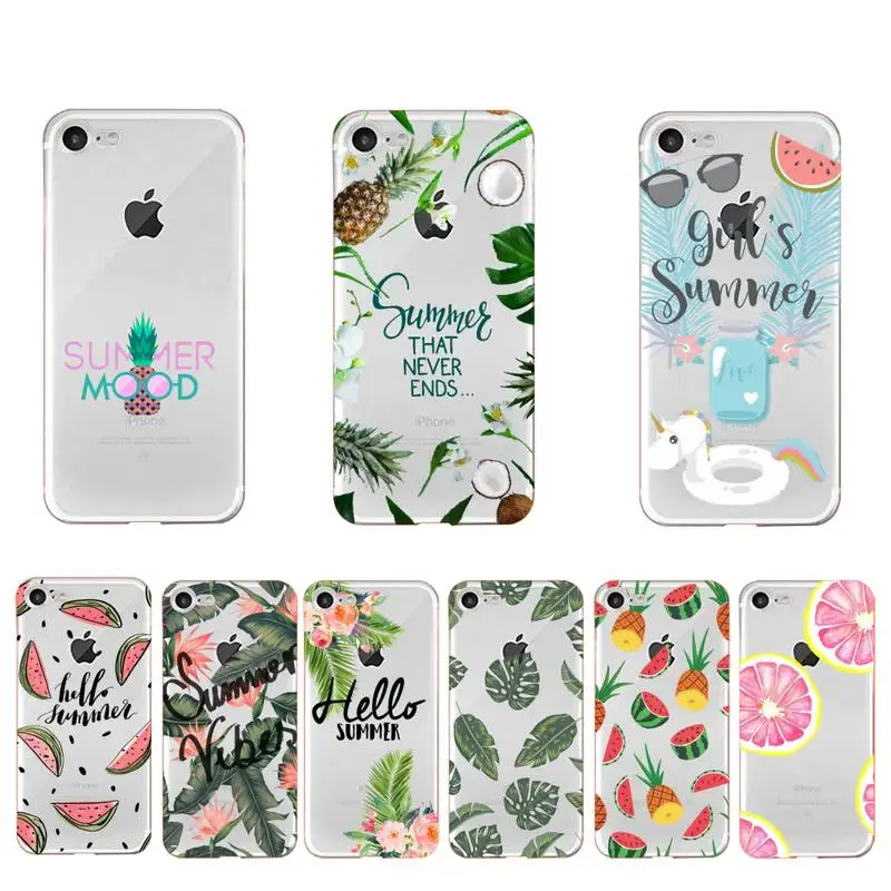 

Hello cool summer Phone Case For iphone 13 X XS MAX 6 6s 7 7plus 8 8Plus 5 5S SE 2020 XR 11 11pro max Clear funda Cover