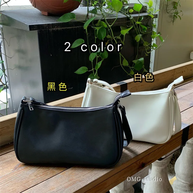 

Soft PU Leather Women Shoulder Bags Female Underarm Bag Fashion Designer Ladies Baguette Handbags Small Tote Clutch Purse Bolsa