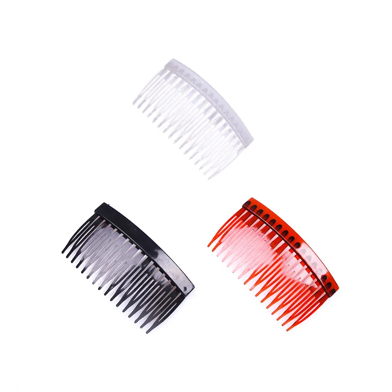 

Гребень для волос, для женщин и девочек, боковой гребень для волос, 16 Зубцов, пластик/смола, заколка для волос, аксессуары для волос