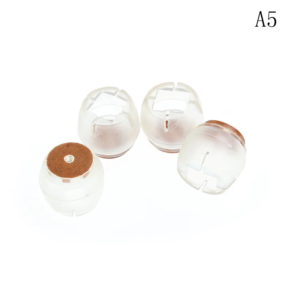 OD 21-25mm Чехлы для столов полезные 4 шт./упак. колпачки на ножки стула 12-55 мм резиновые защитные накладки для ног накладки для ножек мебели круглые нижние чехлы для стульев - Цвет: OD 21-25mm