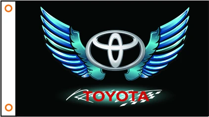 

Флаг автомобиля Toyota Banner 3ftx5ft 100% полиэстер