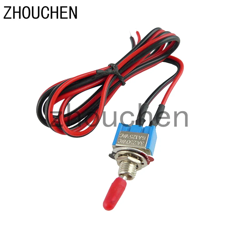 Предварительно проводной мини-переключатель ВКЛ/ВЫКЛ для сигнализации