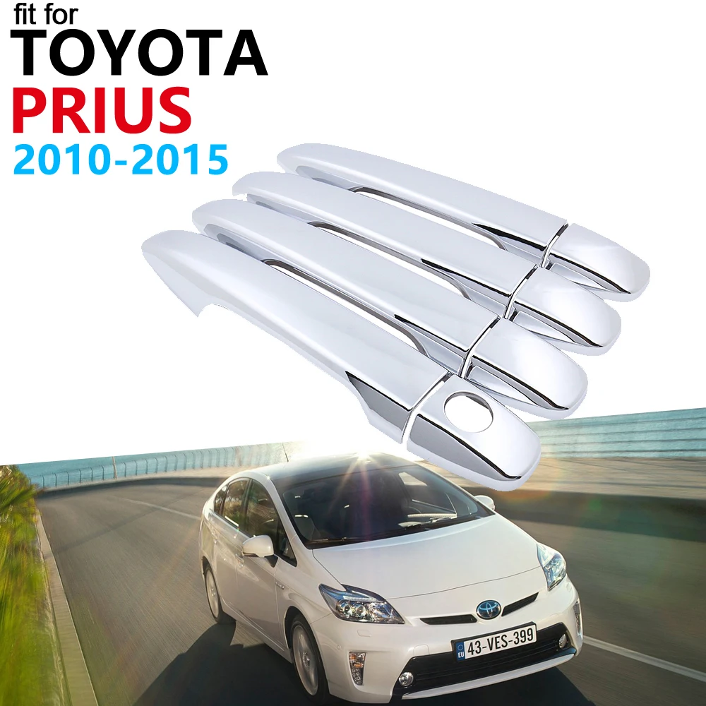 Дверные ручки автомобильные аксессуары для Toyota Prius XW30 30 zvw30 zvw35 2010 ~ 2015