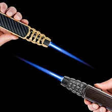 New Outdoor Gas Torches Lighter Jet Turbo Windproof Kitchen BBQ Lighter Metal Butane Pen Spray Gun Cigar Pipe Lighter Gadgets New Outdoor Gas Torches Lighter Jet Turbo Windproof Kitchen BBQ Lighter Metal Butane Pen Spray Gun Cigar Pipe Lighter Gadgets