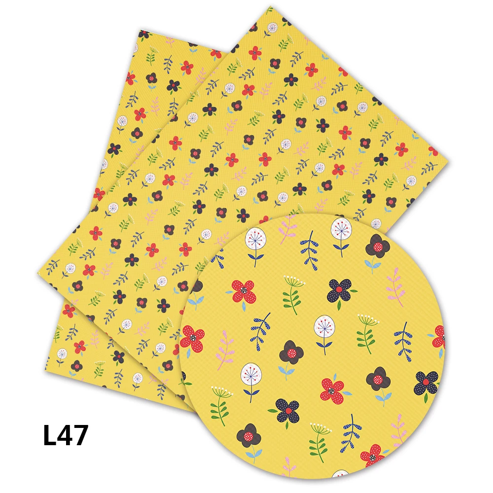 1 шт. лист из искусственной кожи с цветочным принтом 30 Х100 см|printed grosgrain ribbon|grosgrain