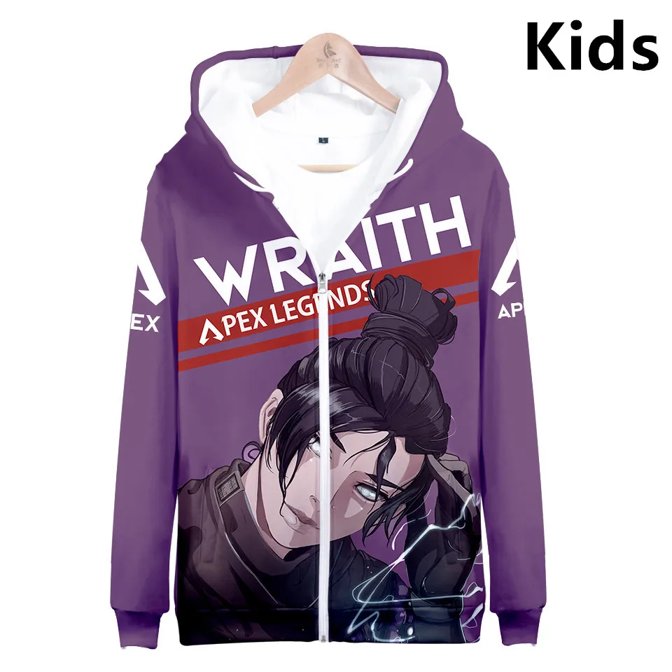 

3 To 14 Years Kids Hoodies Game Apex Legends Printed 3d Hoodie Sweatshirt Boys Girls Long Sleeve Jacket Coat Children Clothes