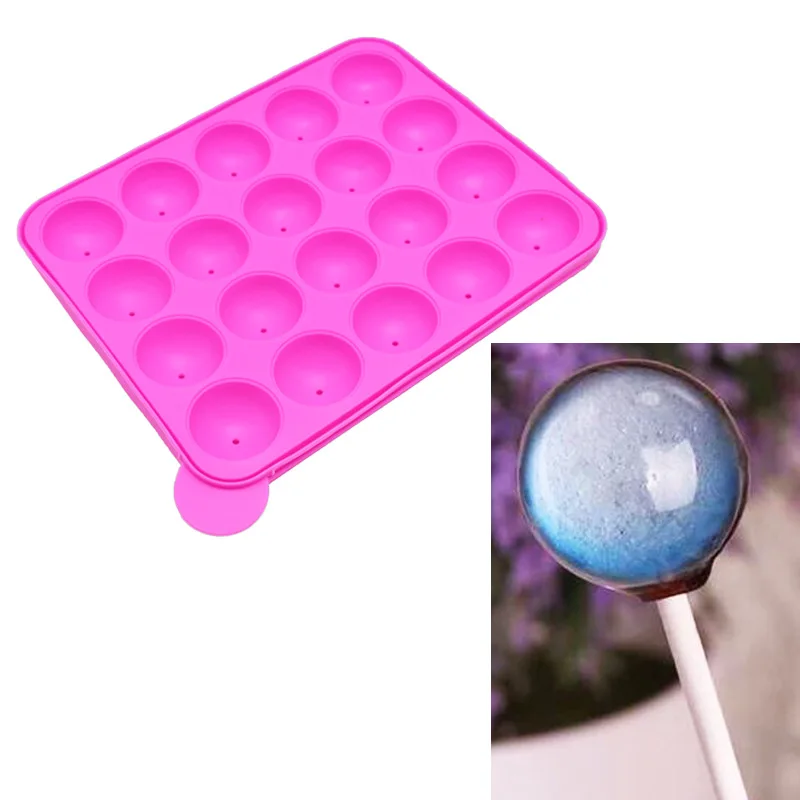 Сделай Сам выпечка 20 отверстий леденец форма поворот сахар Шоколад Форма крем