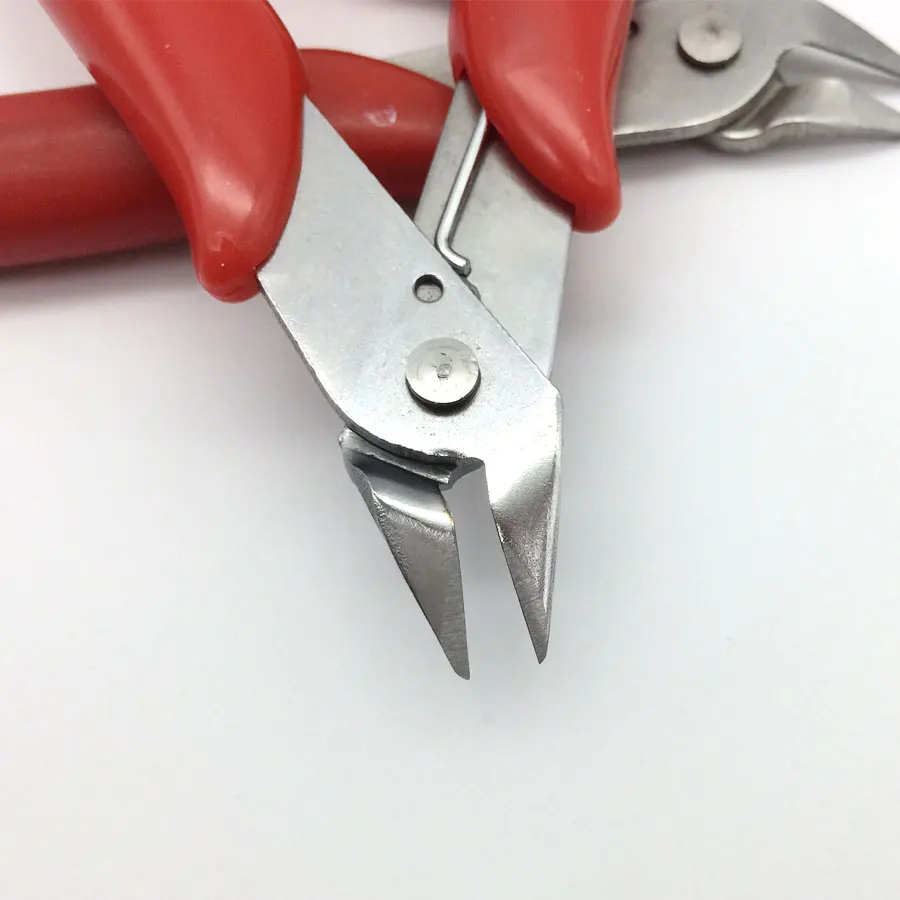 Binoax 5 дюймовые красные электрические кусачки для проводов боковые плоскогубцы