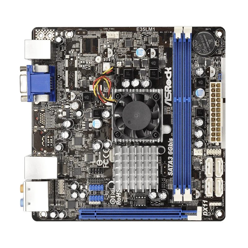 

Материнская плата для ASRock E35LM1 DDR3 8 Гб зажим E-240 APU AMD A50M PCI-E 2,0 USB2.0 1 x PCI Express 2,0x16 Mini-ITX Placa-MOM