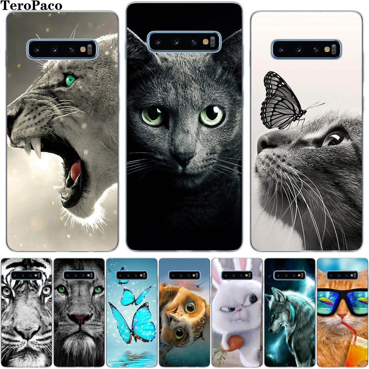 Мягкий силиконовый чехол для Samsung Galaxy S7 Edge S8 S9 S10 S20 Plus S10E S105G S20|Бамперы| |