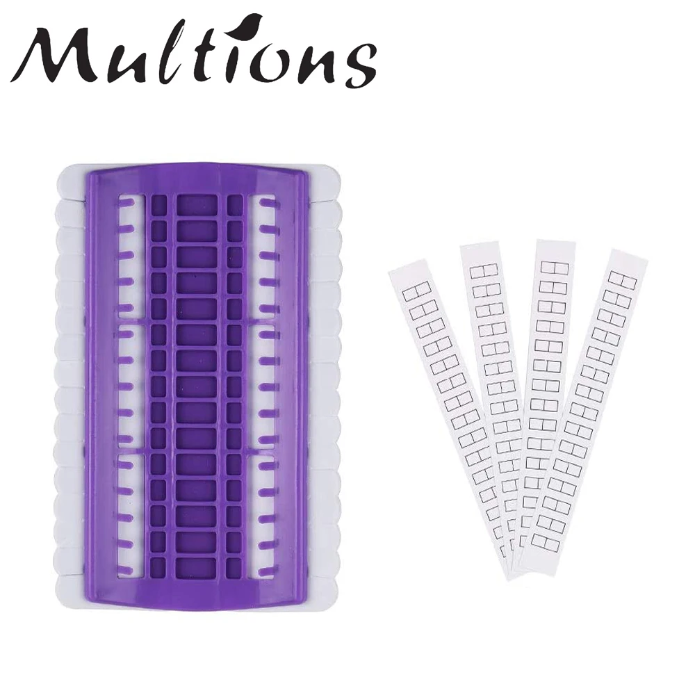 30 позиций Органайзер для вышивки нитью пластиковые пенопластовые органайзеры