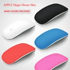 Цветной силиконовый чехол для мыши для Apple Macbook Air Pro 11 12 13 15, защитная наклейка, Волшебная мышь, пленка для мыши Mac