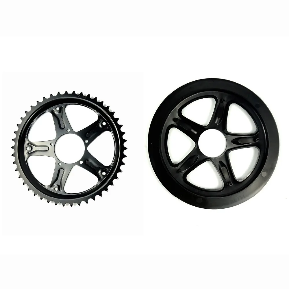 Шатуны для электровелосипеда BBS01/BBS02 средний мотор цепное колесо 44T/46T/48T/52T крышка