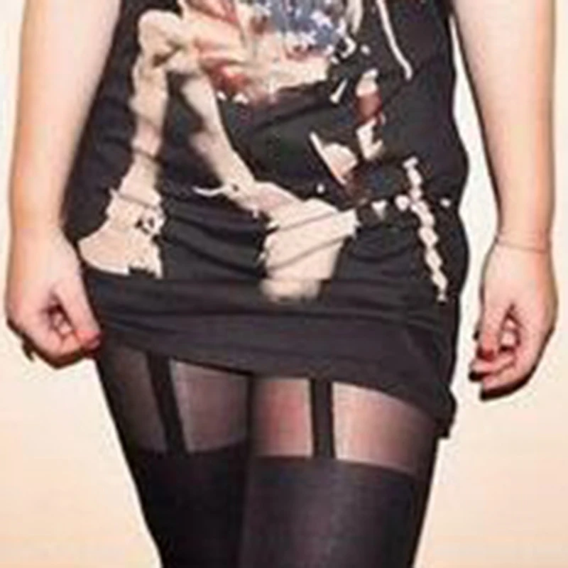 

Black Slim Pantyhose Sexy Lingerie Stockings Porno Garter Tights Transparent For Accessories