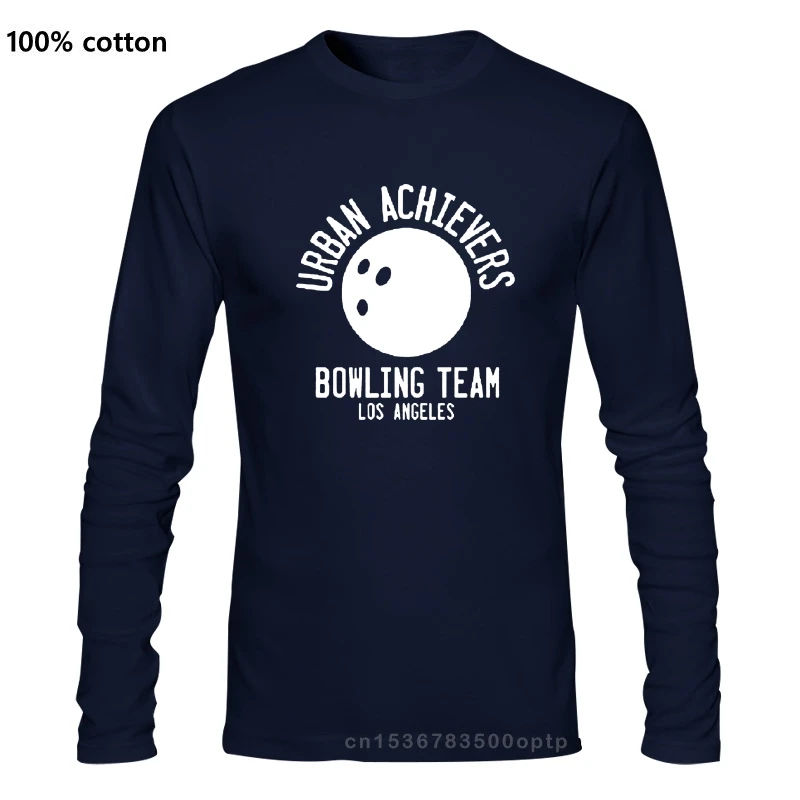 Большая Лицензированная футболка Lebowski для городских боулингов взрослых мужчин и